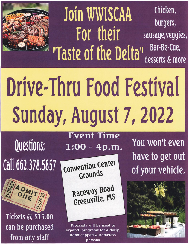 WWISCAA Drive-Through Food Festival